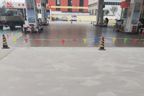 加油站起砂路面快速翻新